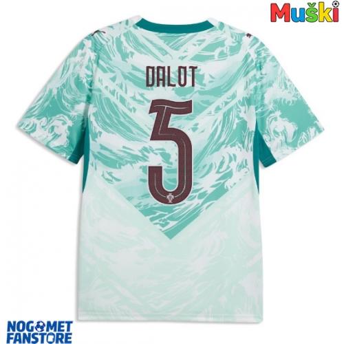 Portugal Diogo Dalot #5 Gostujuci Dres SP 2026 Kratak Rukav